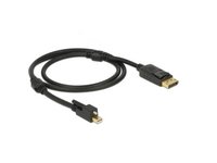 Delock  mini DisplayPort 1.2 (apa) - DisplayPort (apa) kábel - 1 m 83721 kép, fotó