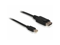 Delock  miniDisplayPort 1.2 (apa) - Displayport (apa) kábel - 1 m 82698 kép, fotó