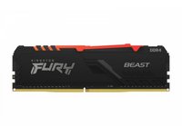 Kingston  Fury Beast RGB DDR4 16GB 3000MHz asztali PC memória KF430C16BBA/16 kép, fotó