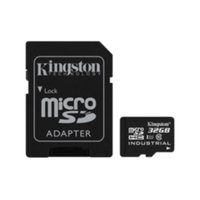 Kingston  Industrial Temp 32GB microSDHC memóriakártya + adapter SDCIT/32GB kép, fotó