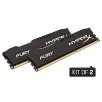 Kingston  HYPERX Fury Black DDR4 2x4GB 3200MHZ CL16 DIMM  PC memóriakészlet HX432C16FB3K2/8 kép, fotó