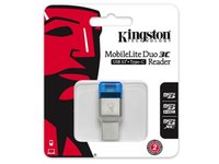 Kingston  MobilLite DUO 3C USB 3.1 + Type-C microSDXC kártyaolvasó FCR-ML3C kép, fotó