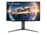 LG  27GR95QE-B UltraGear 26,5&quot; Gamer monitor 27GR95QE-B.AEU kép, fotó