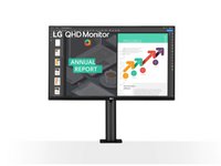 LG  27QN880 27" IPS FreeSync 75Hz monitor 27QN880-B.AEU kép, fotó