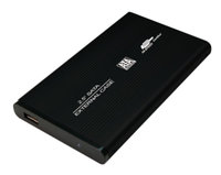 Logilink  2.5"-os USB 2.0-ás hordozható SATA-s merevlemez ház - Fekete  UA0041B kép, fotó