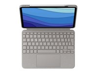 Logitech  Combo Touch iPad Pro billentyűzet és tablet tok- Angol US 920-010258 kép, fotó