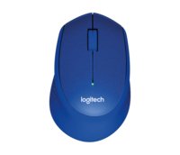 Logitech  M330 Silent Plus Vezeték nélküli egér - Kék 910-004910 kép, fotó
