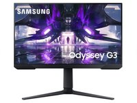 Samsung  Odyssey G30A 24&quot;gaming monitor LS24AG300NRXEN kép, fotó