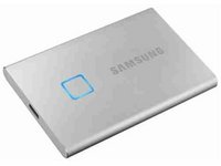 Samsung  Portable SSD USB3.2 2TB, T7 Touch, Ezüst MU-PC2T0S/WW kép, fotó