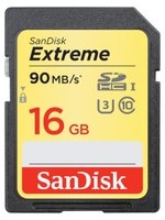 SanDisk  Extreme 16GB SDHC memóriakártya 139747 kép, fotó