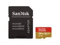 SanDisk  Extreme 128GB microSDXC memóriakártya + adapter 183506 kép, fotó