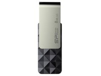 Silicon Power  Pendrive - USB 3.0 - TSOP, B30, 8GB, Fekete SP008GBUF3B30V1K kép, fotó