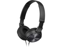 Sony  MDR-ZX310 Fekete vezetékes fejhallgató MDRZX310B.AE kép, fotó