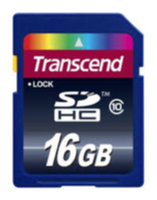 Transcend  16GB SDHC memóriakártya TS16GSDHC10 kép, fotó