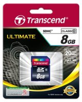 Transcend  8GB SDHC memóriakártya - adapterrel TS8GSDHC10 kép, fotó