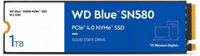 Western Digital  Blue SN580 1TB PCle NVMe 4.0 M.2 2280 SSD WDS100T3B0E kép, fotó