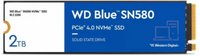 Western Digital  Blue SN580 2TB PCle NVMe 4.0 M.2 2280 SSD WDS200T3B0E kép, fotó