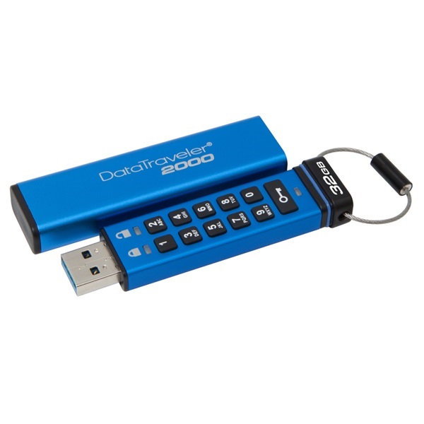 Kingston  DataTraveler 2000 32GB USB 3.0 pendrive Pendrive, memóriakártya