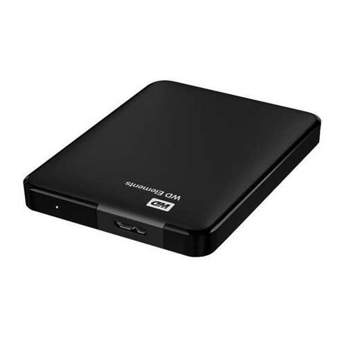 Western Digital  Elements Portable 1TB 2,5&#39;&#39; USB 3.0 külső HDD - Fekete Külső HDD, SSD
